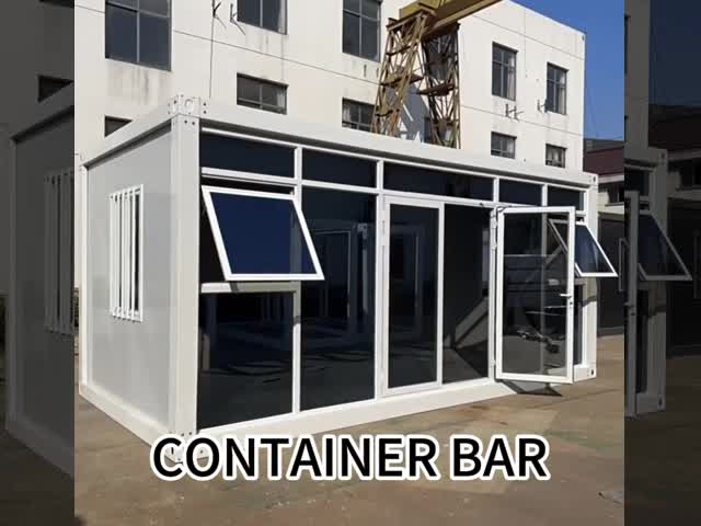 China 20 Fuß Container mobiler Laden Fertighaus flach verpackt à vendre