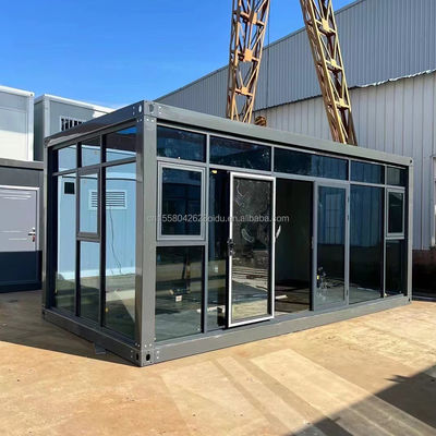 Modernes Design Flat Pack Klappbares portables Haus Container für vorgefertigte kleine Häuser Geschäfte und Büros 20ft oder 40ft