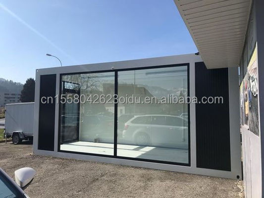 Fenster aus Aluminiumlegierung und Isolierung Vorgefertigter Raum 20 Fuß Europäischer Sonnenschrank für Hotelisolierung
