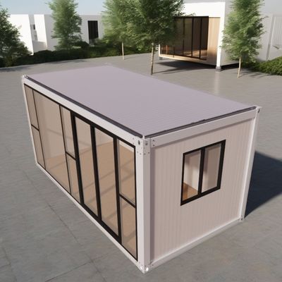 Verzinktes Stahl biegen 20ft vorgefertigte modulare Stahl-Häuser umweltfreundliche Container-Häuser für Outdoor-Leben
