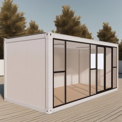 Verzinktes Stahl biegen 20ft vorgefertigte modulare Stahl-Häuser umweltfreundliche Container-Häuser für Outdoor-Leben