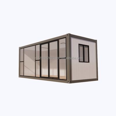 Verzinktes Stahl biegen 20ft vorgefertigte modulare Stahl-Häuser umweltfreundliche Container-Häuser für Outdoor-Leben
