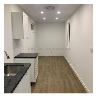 Aluminiumlegierte Fenster Modifizierte 20ft 40ft Vorgefertigte Containerhäuser für Hotels Villen und Wohnzimmer 2 Schlafzimmer