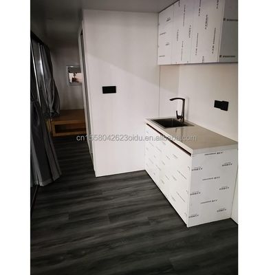 Maßgeschneiderte Farbe Moderne Container Mini Urlaub Kapsel Zimmer Ein Schlafzimmer Stahlkonstruktion Hotel mit modernem Stil entworfen