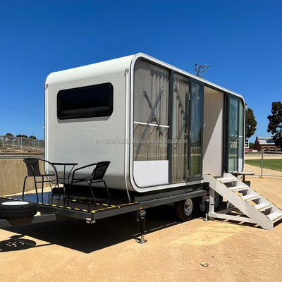 Sandwich-Panel Material vorgefertigte Kapsel Raum für Schlafzimmer in Design Stahlkonstruktion Containerhaus