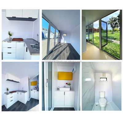 Sandwich-Panel Material vorgefertigte Kapsel Raum für Schlafzimmer in Design Stahlkonstruktion Containerhaus