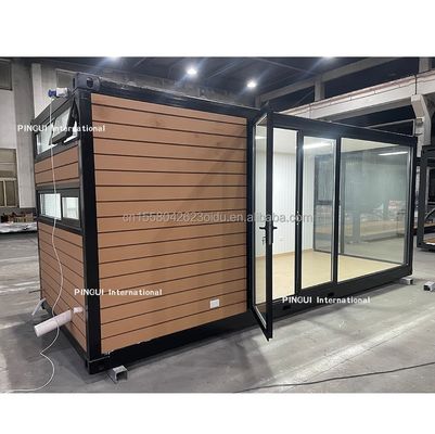 Außenwohnung 2 Schlafzimmer Wohnung in 20ft oder 40ft Modern Design Fertigstahl Containerhaus für Familien Hotel