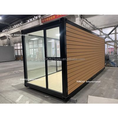 Außenwohnung 2 Schlafzimmer Wohnung in 20ft oder 40ft Modern Design Fertigstahl Containerhaus für Familien Hotel
