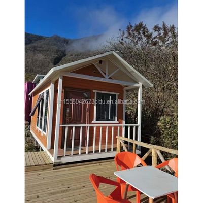 Quick Build Container Material Homes for Resort Vacations and Farmhouses Drei Schlafzimmer Wand 50/75/100mm Welle Sandwich Panel