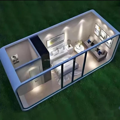EU 20FT Modernes Wohnhaus für Wohnen in einem stilvollen Container in einem Hotel oder Resort