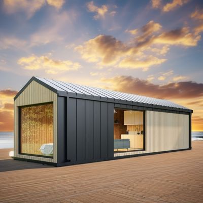 Modernes Design Vorgefertigter Behälter Schwimmbad aus galvanisierten Quadratrohren aus Stahl für den Freien Urlaub Hotels Partys oder Büro