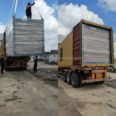 angepasste Farbe Vorgefertigte mobile Büro Wohn-Lager Container Home Office Container 10ft mit Stahlmaterial