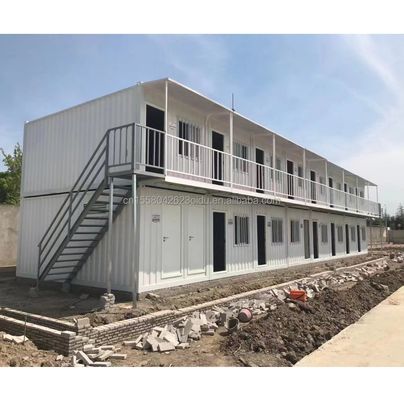 Schnelle Montage Portable Flat Pack Container House für modernes Büro Strandhaus und Bauingenieurlager