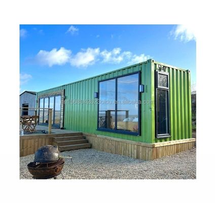 50/75/100mm Wellen-Sandwich-Panel Wand anpassbares Design 40ft Modifiziertes Containerhaus zum Wohnen oder Urlaub