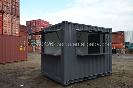 Aluminiumlegierung Fenster Mini-Pop-up-Shop Container Kaffeeshop Bar Fast-Food Restaurant Convenience Store Kiosk Booth 10ft