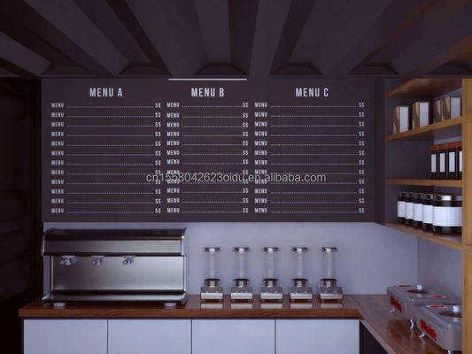 Galvanisierte Stahlquadratrohre 10ft Modernes Design Vorgefertigtes Mini Mobile Stahlcontainerhaus für Outdoor-Coffee Bar