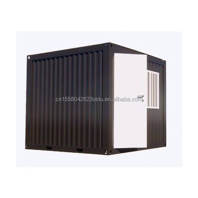 10ft Mini-Büro/Laden Budget-freundlich Modifizierter Versandbehälter Stahl Sandwich-Panel Hotels mit Aluminium-Legierungsfenstern