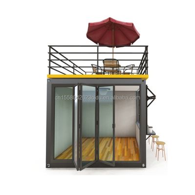 Maßgeschneiderte Mobilgeschäfte Einzelhandelsgeschäfte Containerhäuser im modernen Design für schnelle und bequeme Stall