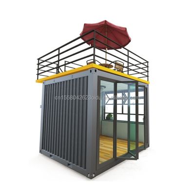 Maßgeschneiderte Mobilgeschäfte Einzelhandelsgeschäfte Containerhäuser im modernen Design für schnelle und bequeme Stall