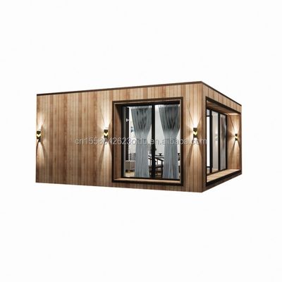 Sunshine House Container Vorgefertigtes Holzglashaus mit individueller Farbe und 40 Fuß Containerhaus
