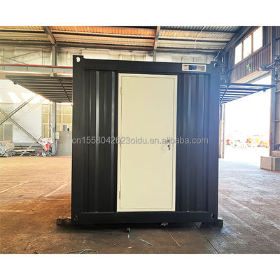 Prefab Shop Custom Pop Up Cafe Bar in 10ft und 20ft Container Kaffeehäuser mit galvanisierten Stahl quadratischen Rohren