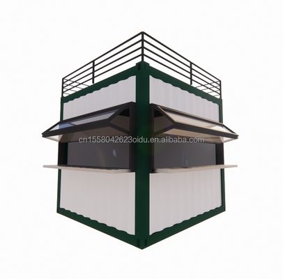 Modernes Design Stahlgebäude Flat Pack Versand Vorgefertigte Sandwichplatte Vorgefertigter Behälter Klappbares Portables Klappbares Behälterhaus
