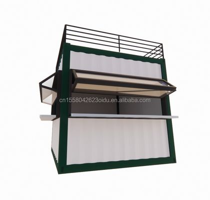 Modernes Design Stahlgebäude Flat Pack Versand Vorgefertigte Sandwichplatte Vorgefertigter Behälter Klappbares Portables Klappbares Behälterhaus