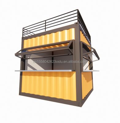 Modernes Design Stahlgebäude Flat Pack Versand Vorgefertigte Sandwichplatte Vorgefertigter Behälter Klappbares Portables Klappbares Behälterhaus