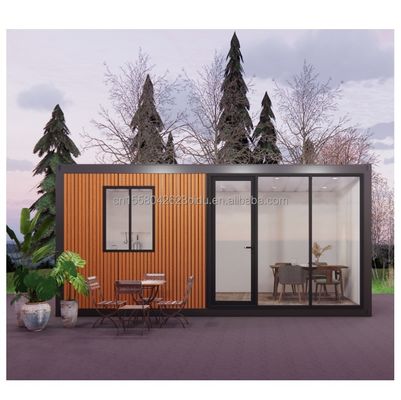 Modernes 3 Schlafzimmer Vorgefertigtes Haus Vorgefertigtes Modulares Vorgefertigtes Kleinkontinent Ausdehnbare Stahl Außenstruktur