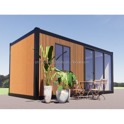Modernes 3 Schlafzimmer Vorgefertigtes Haus Vorgefertigtes Modulares Vorgefertigtes Kleinkontinent Ausdehnbare Stahl Außenstruktur