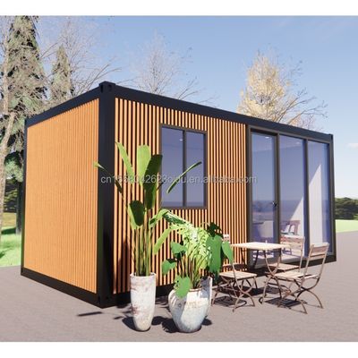 Modernes 3 Schlafzimmer Vorgefertigtes Haus Vorgefertigtes Modulares Vorgefertigtes Kleinkontinent Ausdehnbare Stahl Außenstruktur