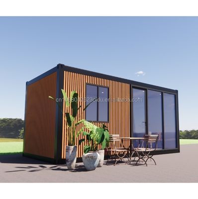 Modernes 3 Schlafzimmer Vorgefertigtes Haus Vorgefertigtes Modulares Vorgefertigtes Kleinkontinent Ausdehnbare Stahl Außenstruktur