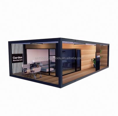 Top Suppliers of Bathroom Prefab Houses with Galvanized Steel Square Tubes Hauptstruktur und moderne Designs