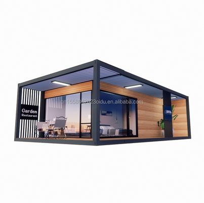 Top Suppliers of Bathroom Prefab Houses with Galvanized Steel Square Tubes Hauptstruktur und moderne Designs