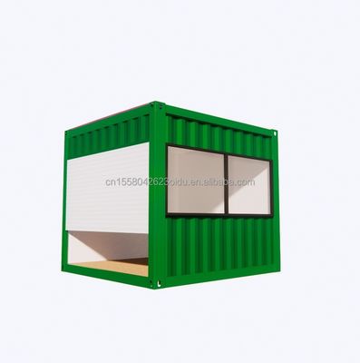 Wave Sandwich Panel Wand 10ft Pop-Up Mobile Container Haus für den Einzelhandel Laden Büro Hotel und Gewächshaus Produkt