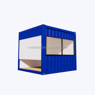 Wave Sandwich Panel Wand 10ft Pop-Up Mobile Container Haus für den Einzelhandel Laden Büro Hotel und Gewächshaus Produkt