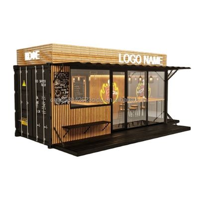 Modernes Design Vorgefertigtes Containerhaus für Büro/Außen Galvanisiertes Stahlbogen 180g Kleines Vorgefertigtes Haus Gartenhaus