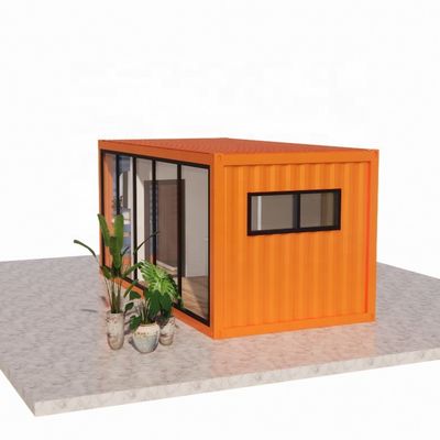 Outdoor Stahl und Sandwich Panel Flat Pack Container Haus mit Bad aus 20ft/40ft