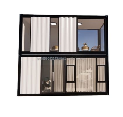 Modernes Design Vorgefertigtes Containerhaus für Büro/Außen Galvanisiertes Stahlbogen 180g Kleines Vorgefertigtes Haus Gartenhaus