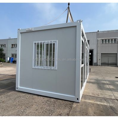 20ft vorgefertigte Containerhäuser für Paare Familien Hotels Haus Stahlrahmen Galvanisiertes Stahl biegen 180g