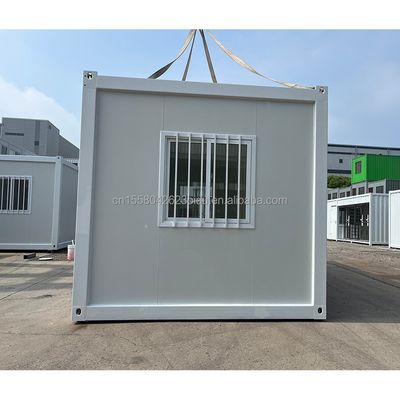 20ft vorgefertigte Containerhäuser für Paare Familien Hotels Haus Stahlrahmen Galvanisiertes Stahl biegen 180g