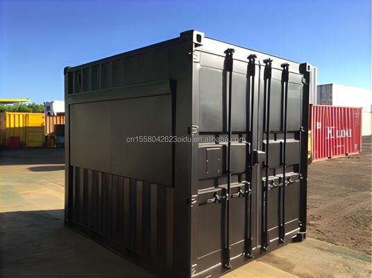 Hauptstruktur 20ft Container Coffee Bar Fast Food Mini Pop-up Shop Kaffeehäuser mit galvanisierten Stahlquadratrohren