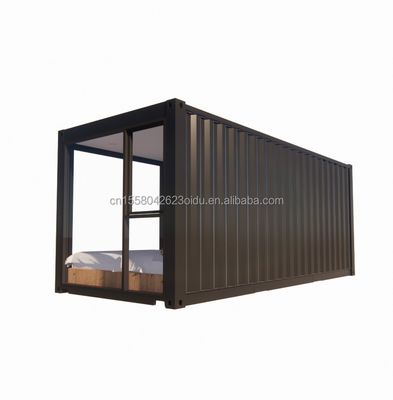 Modernes, portables, vorgefertigtes Containerhaus im Freien, mit kostenloser Installation, bewegliches Bad, Schlafzimmer und Sandwich-Panel aus Stahl