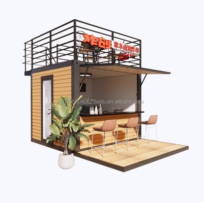 10FT Modern Design Stahlkonstruktion Container-Laden/Ladenhäuser und vorgefertigte Modularhäuser 3D-Modell/CAD-Zeichnungen