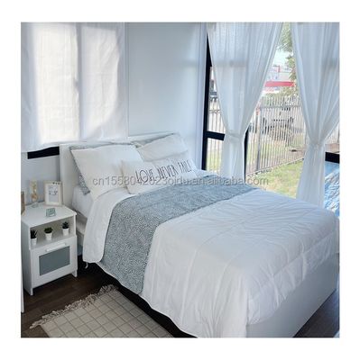 Erweiterbares, mobil klappbares, 1 Schlafzimmer kleines Haus für den Außenbereich, modernes Design, 20 Fuß, 40 Fuß, vorgefertigter Containerhaus