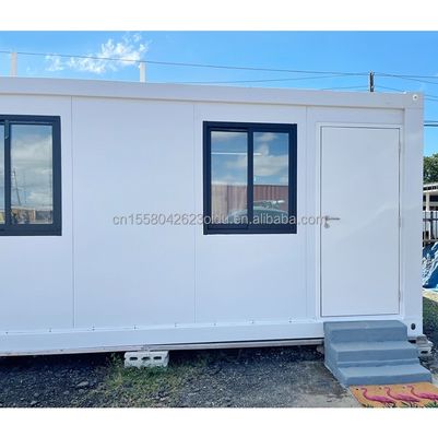 Erweiterbares, mobil klappbares, 1 Schlafzimmer kleines Haus für den Außenbereich, modernes Design, 20 Fuß, 40 Fuß, vorgefertigter Containerhaus