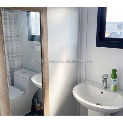 Erweiterbares, mobil klappbares, 1 Schlafzimmer kleines Haus für den Außenbereich, modernes Design, 20 Fuß, 40 Fuß, vorgefertigter Containerhaus