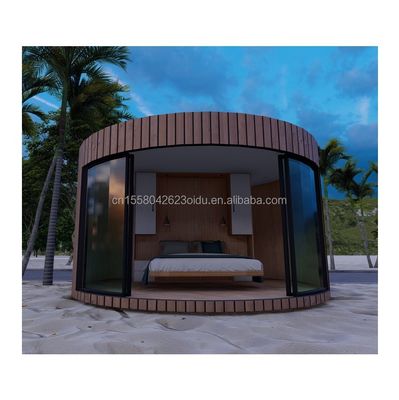 50/75/100mm Wellen Sandwich Panel Wand EU Vorgefertigtes Containerhaus für Paare Wohn- oder Hotel