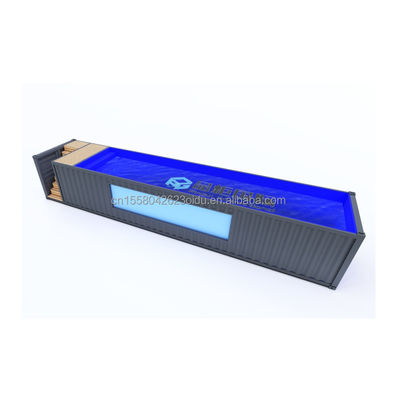 Schwimmbad für Schiffscontainer in 20ft/40ft mit Wand 50/75/100mm Welle Sandwich Panel