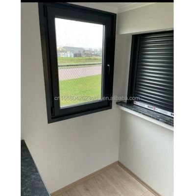 Sandwich Panel Tür Container Häuser 40ft Zwei Schlafzimmer für Glas Tür Wohnunterkunft